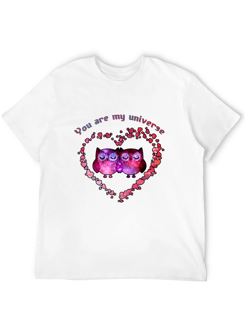You Are My Universe Owls Heart T-Shirt