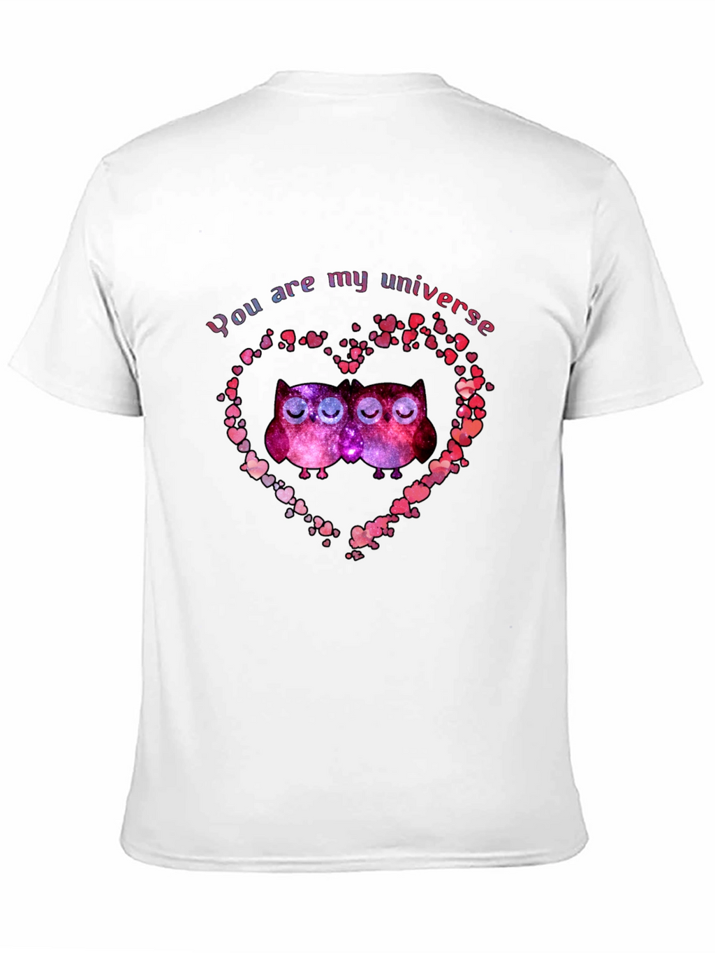You Are My Universe Owls Heart T-Shirt