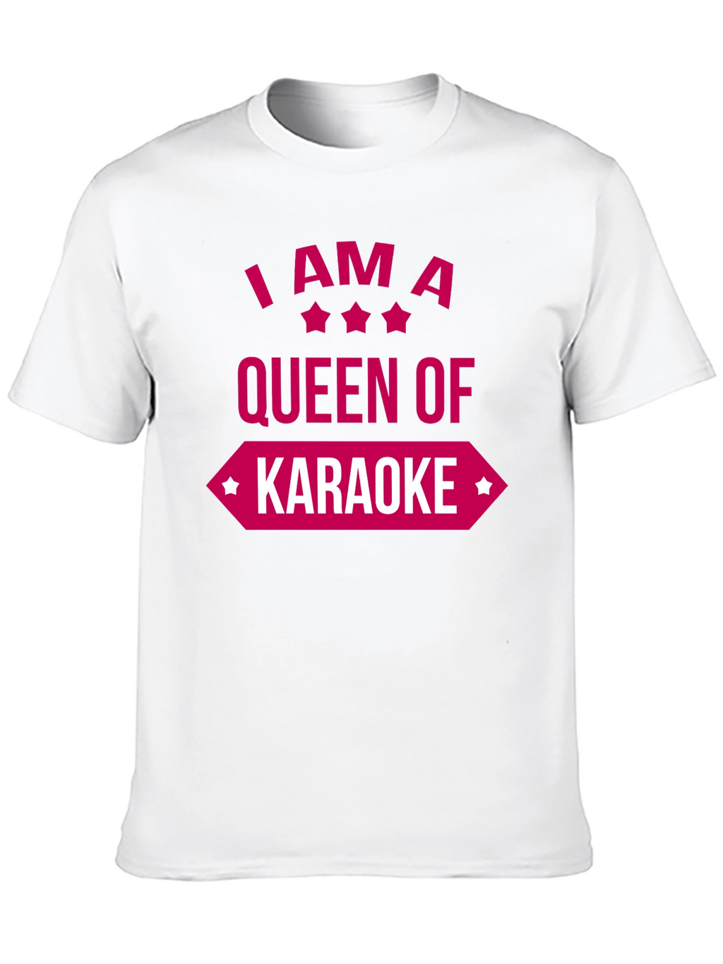 Queen of Karaoke Graphic Tee - Fun & Stylish!