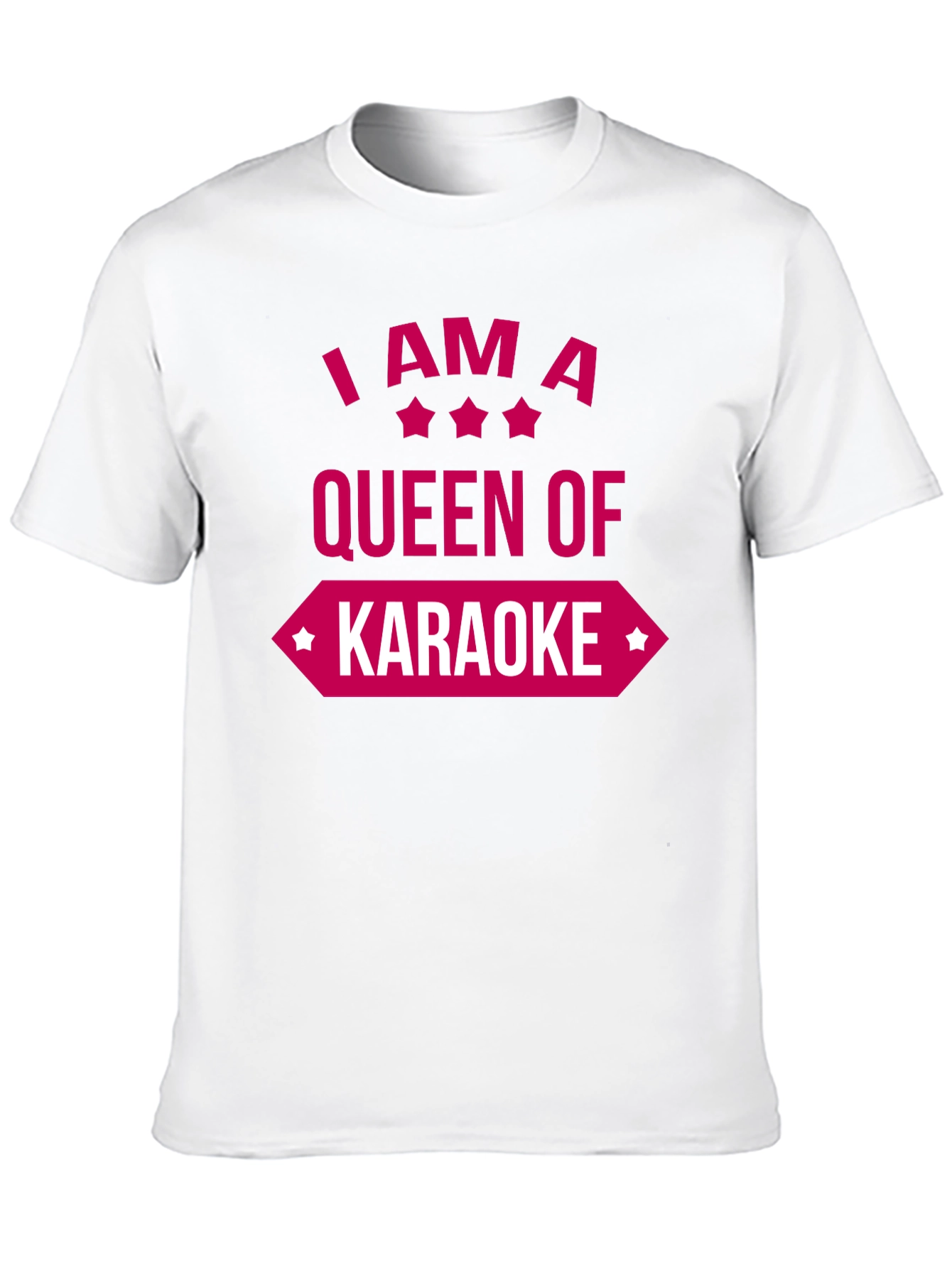 Queen of Karaoke Graphic Tee - Fun & Stylish!
