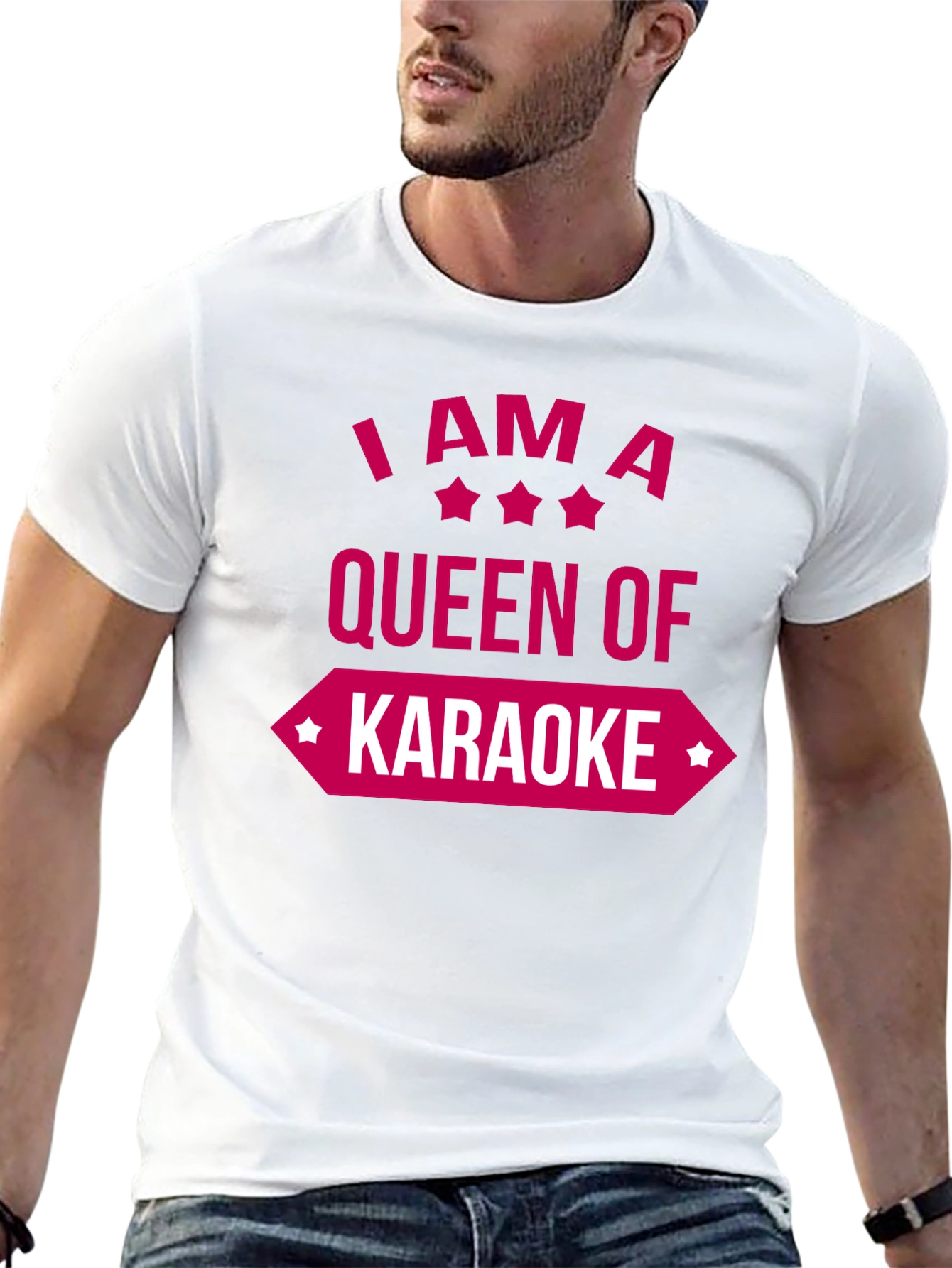 Queen of Karaoke Graphic Tee - Fun & Stylish!