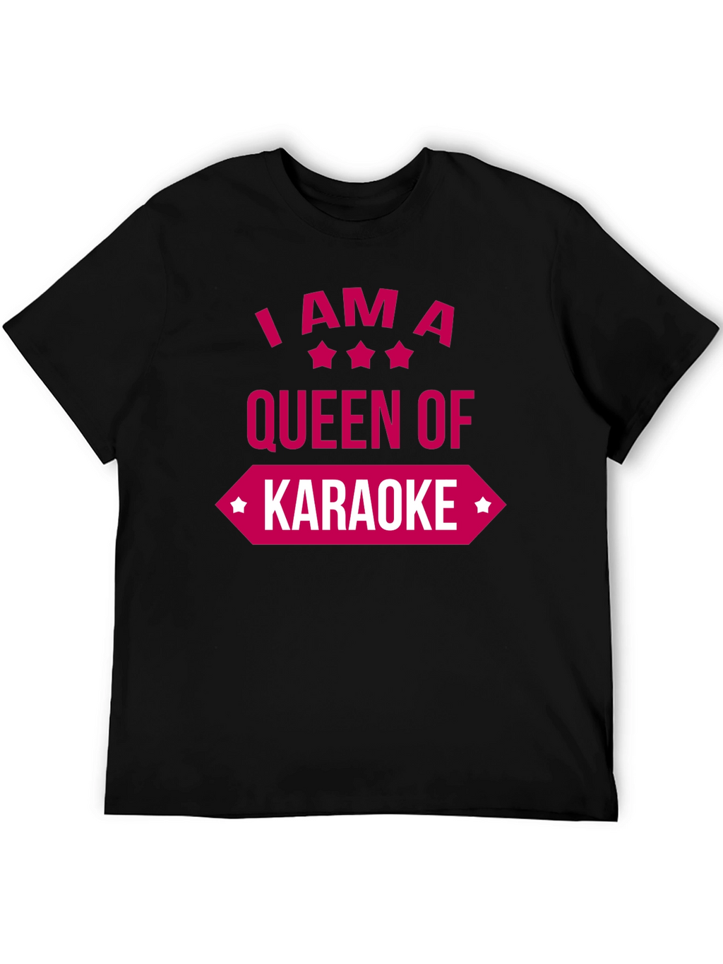 Queen of Karaoke Graphic Tee - Fun & Stylish!