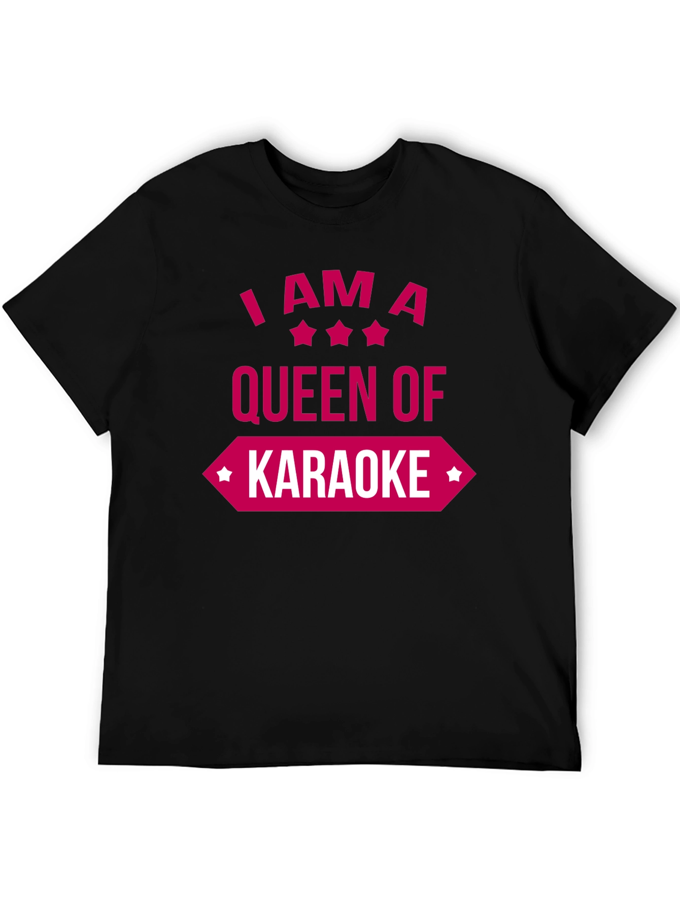 Queen of Karaoke Graphic Tee - Fun & Stylish!
