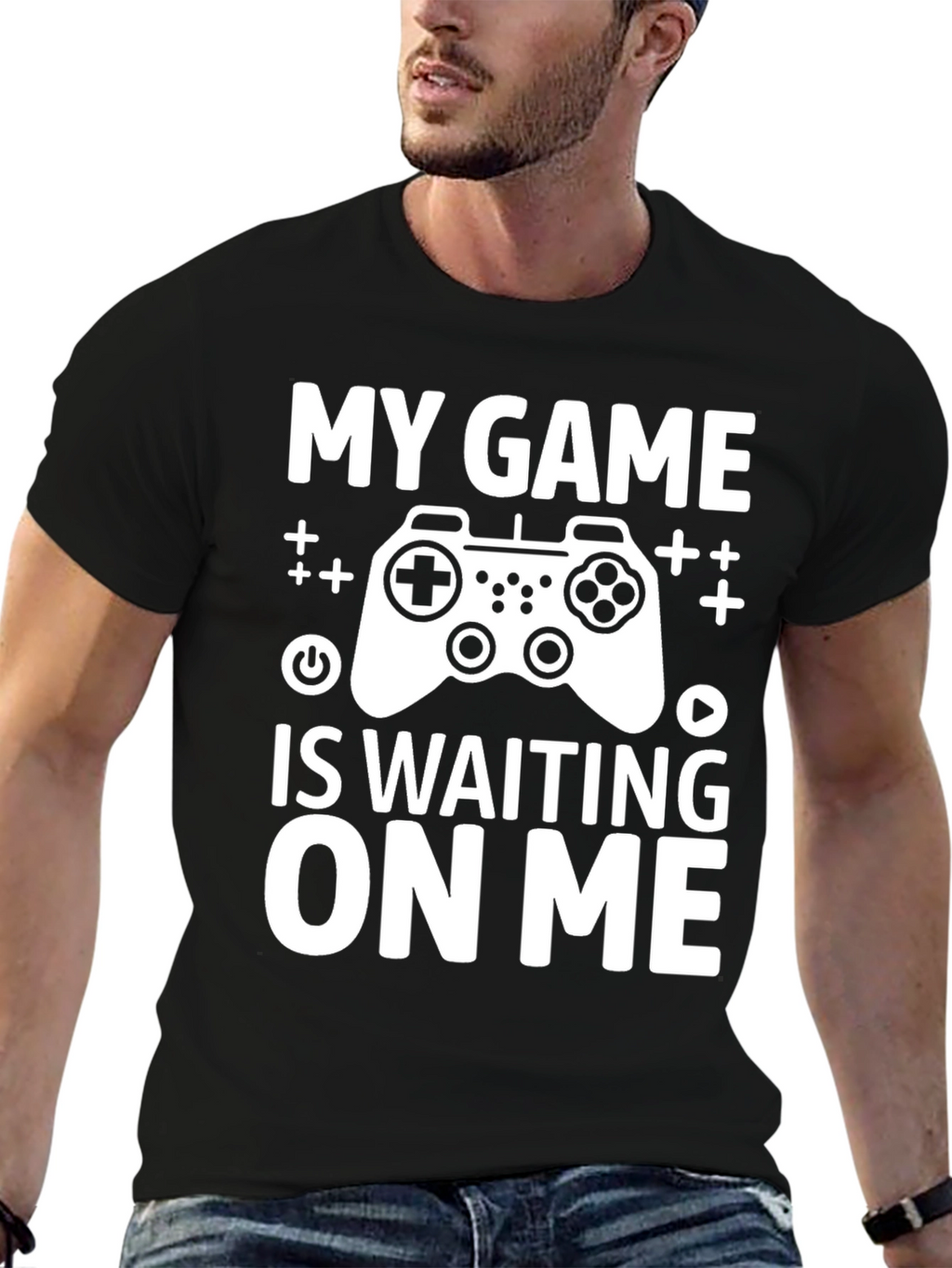 My Game Is Waiting On Me - Gamer T-Shirt