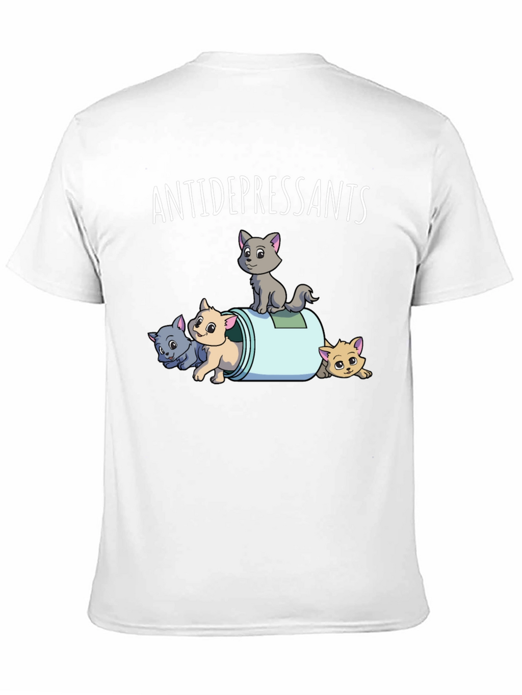 Antidepressants Cats Graphic Tee