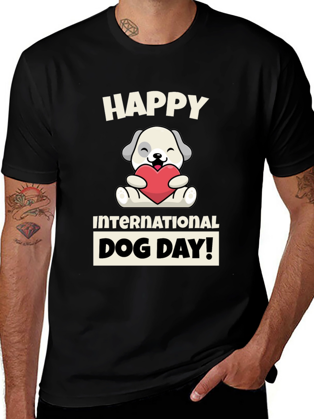 Happy International Dog Day T-Shirt