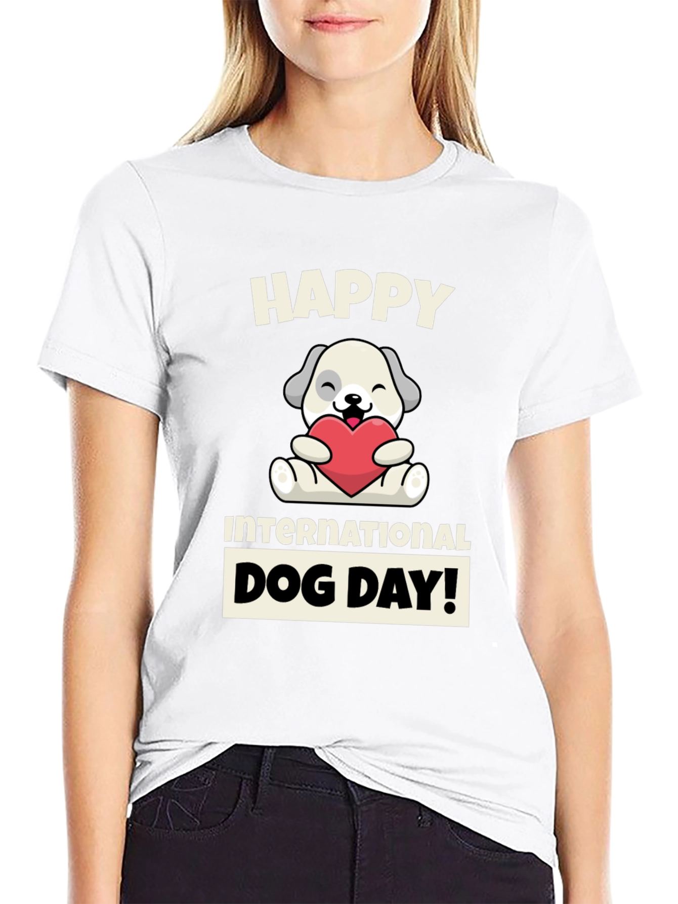 Happy International Dog Day T-Shirt