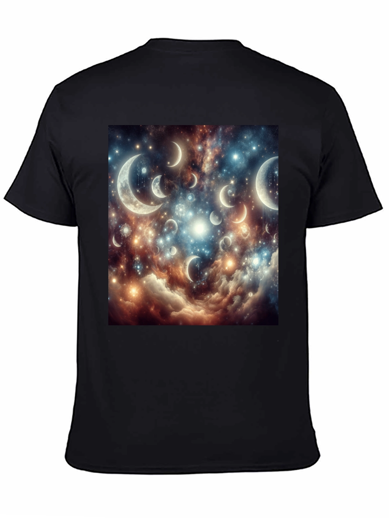 Celestial Moonscape Graphic T-Shirt
