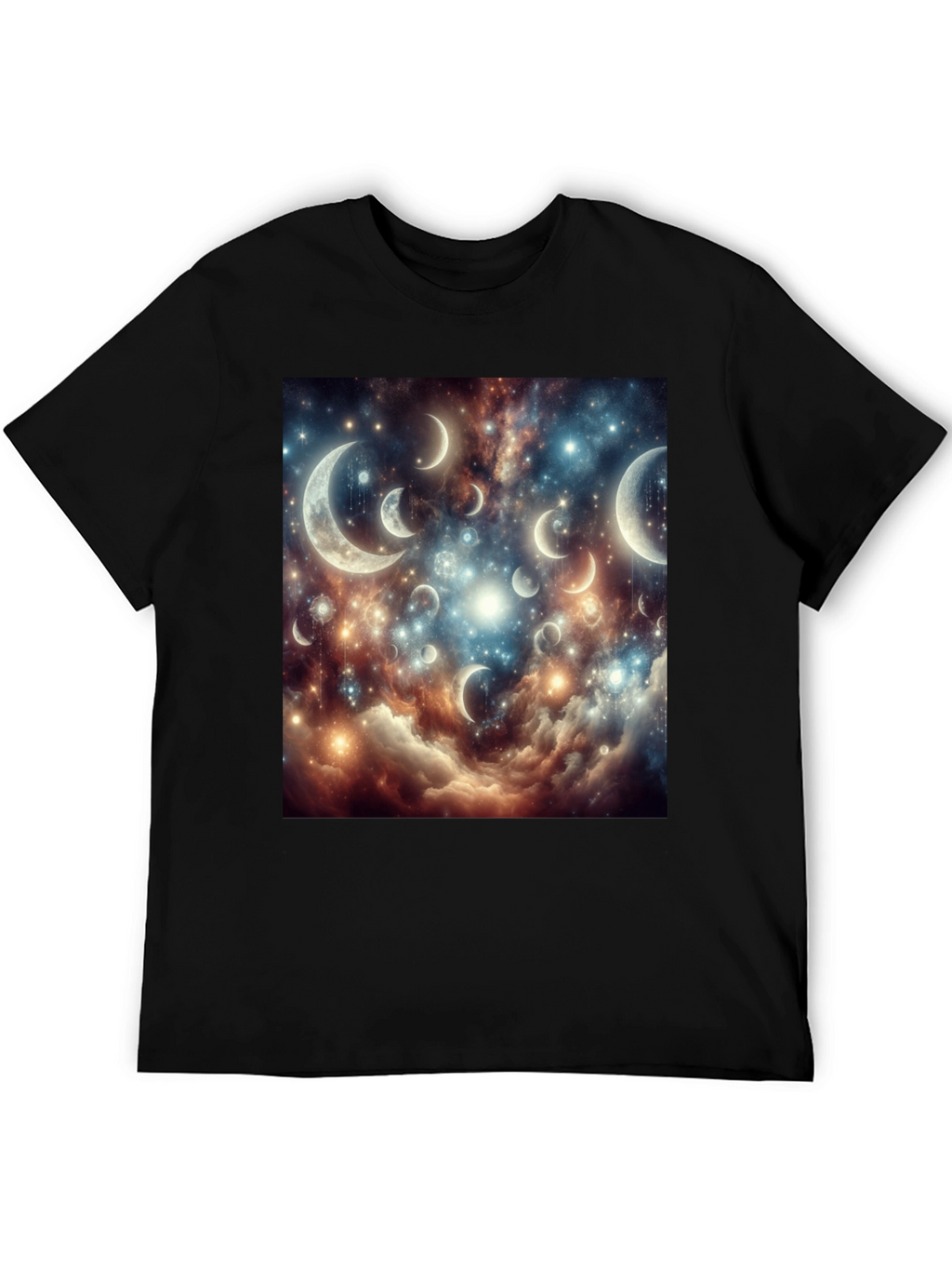 Celestial Moonscape Graphic T-Shirt