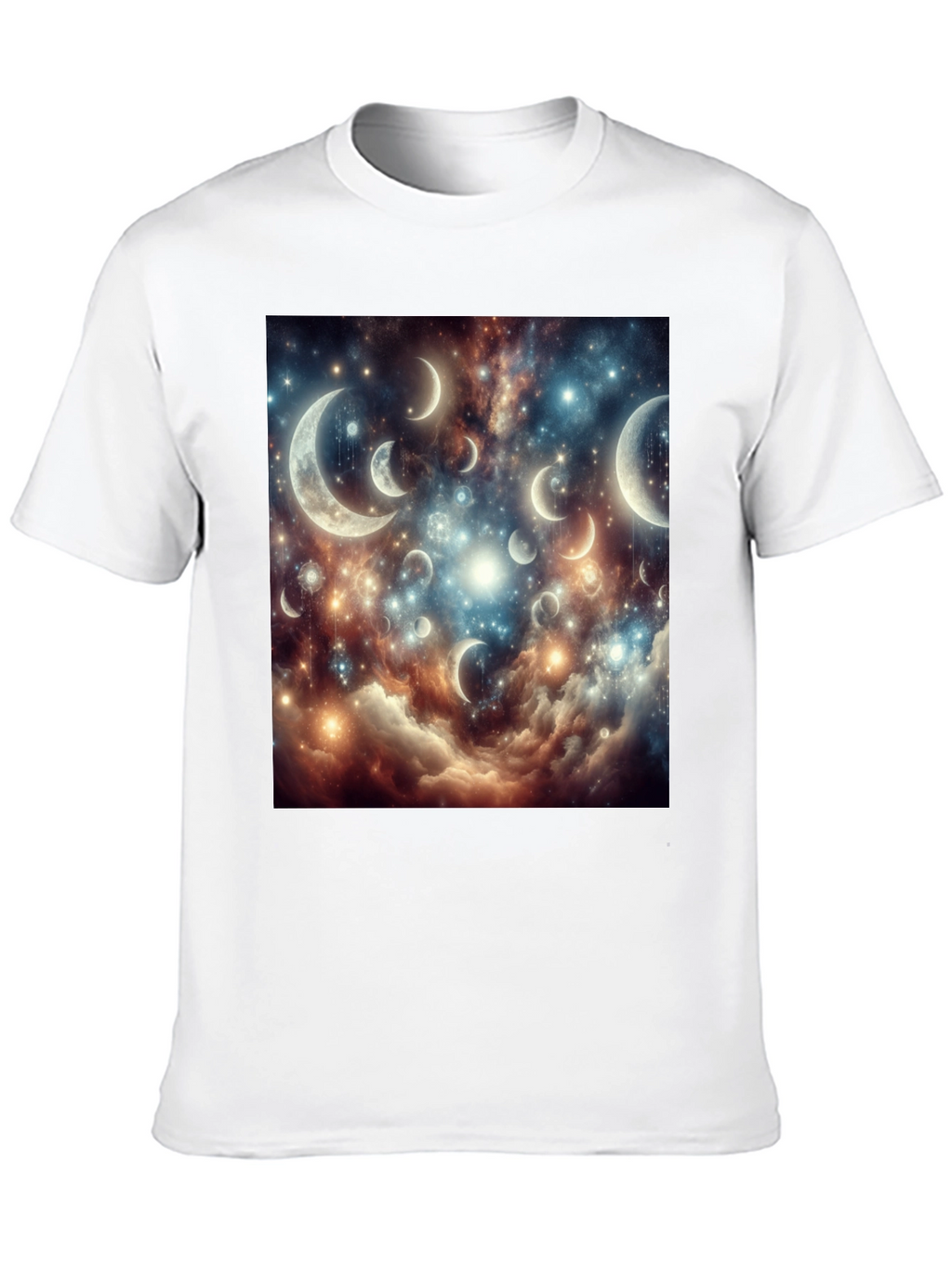 Celestial Moonscape Graphic T-Shirt