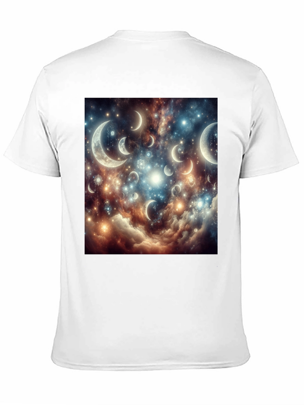 Celestial Moonscape Graphic T-Shirt