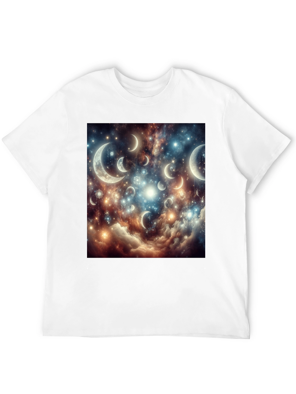 Celestial Moonscape Graphic T-Shirt