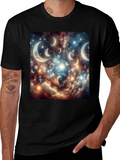 Celestial Moonscape Graphic T-Shirt