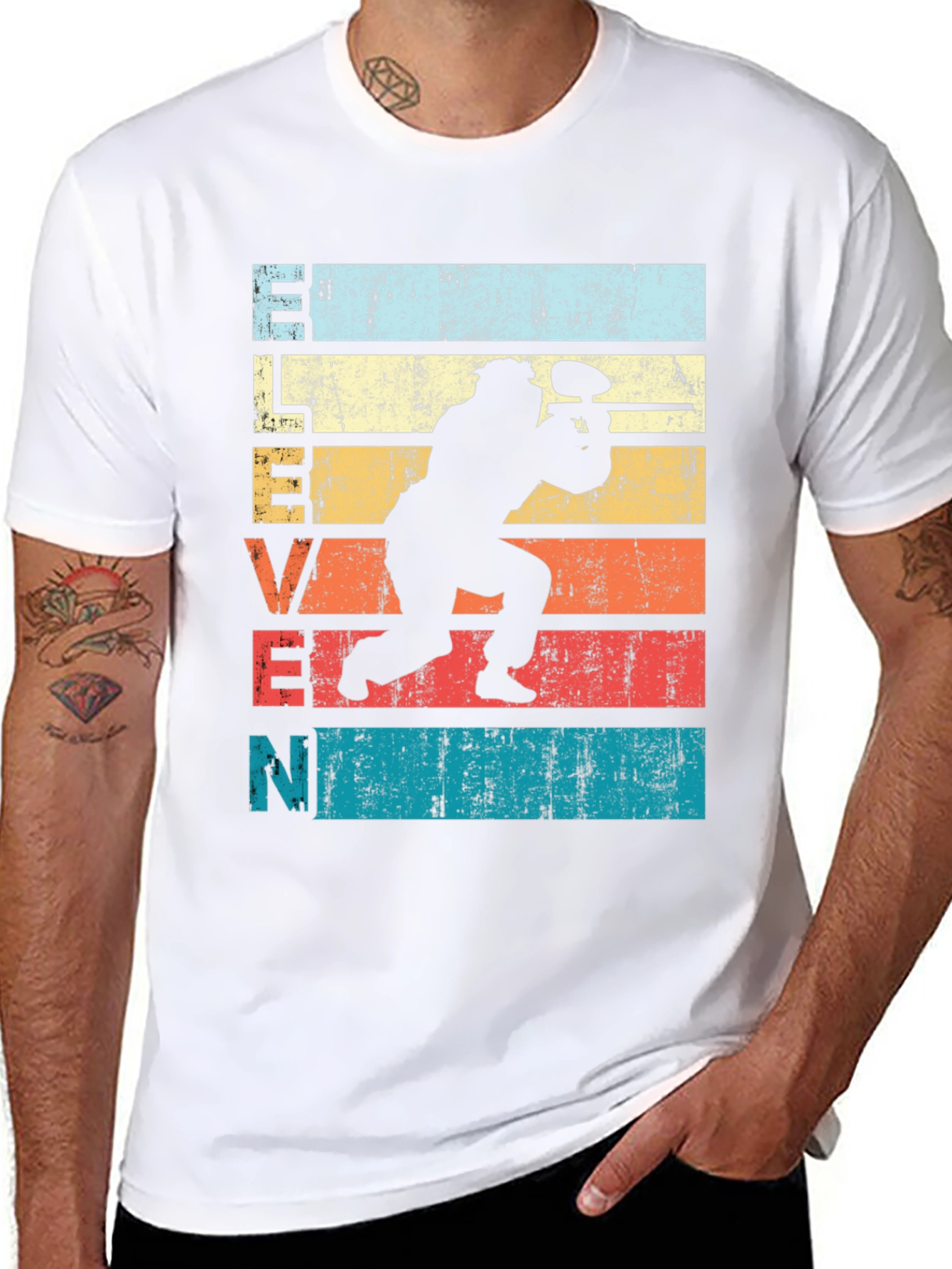 Eleven Paintballer Graphic Tee - Retro Style