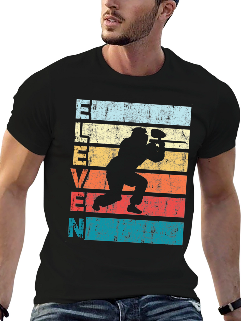 Eleven Paintballer Graphic Tee - Retro Style