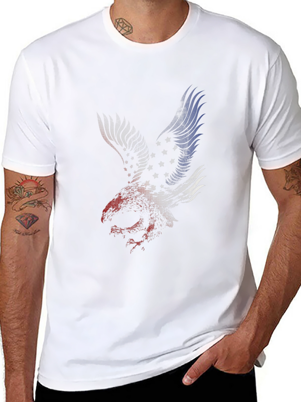 American Eagle Graphic Tee - Patriotic T-Shirt