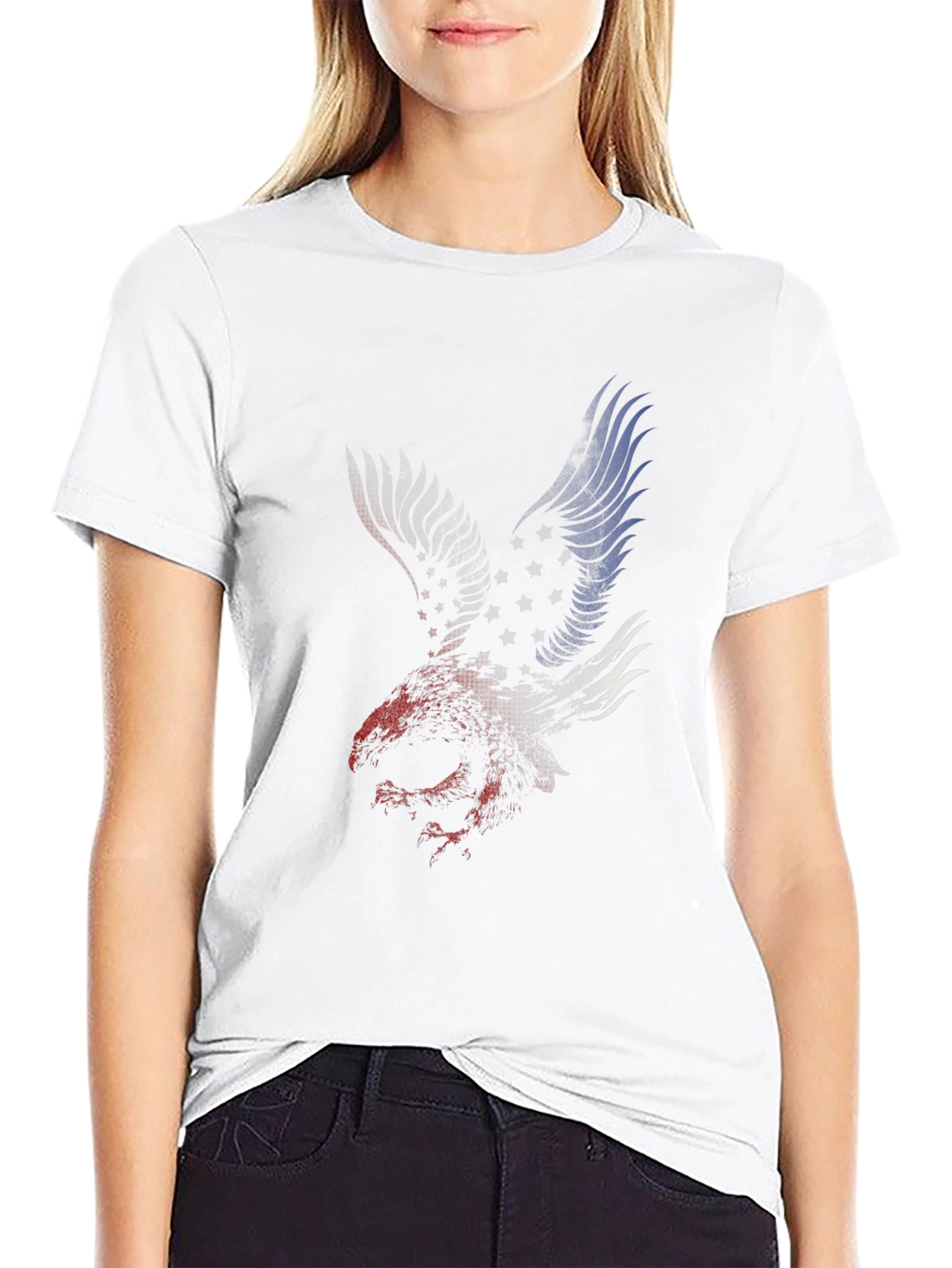 American Eagle Graphic Tee - Patriotic T-Shirt