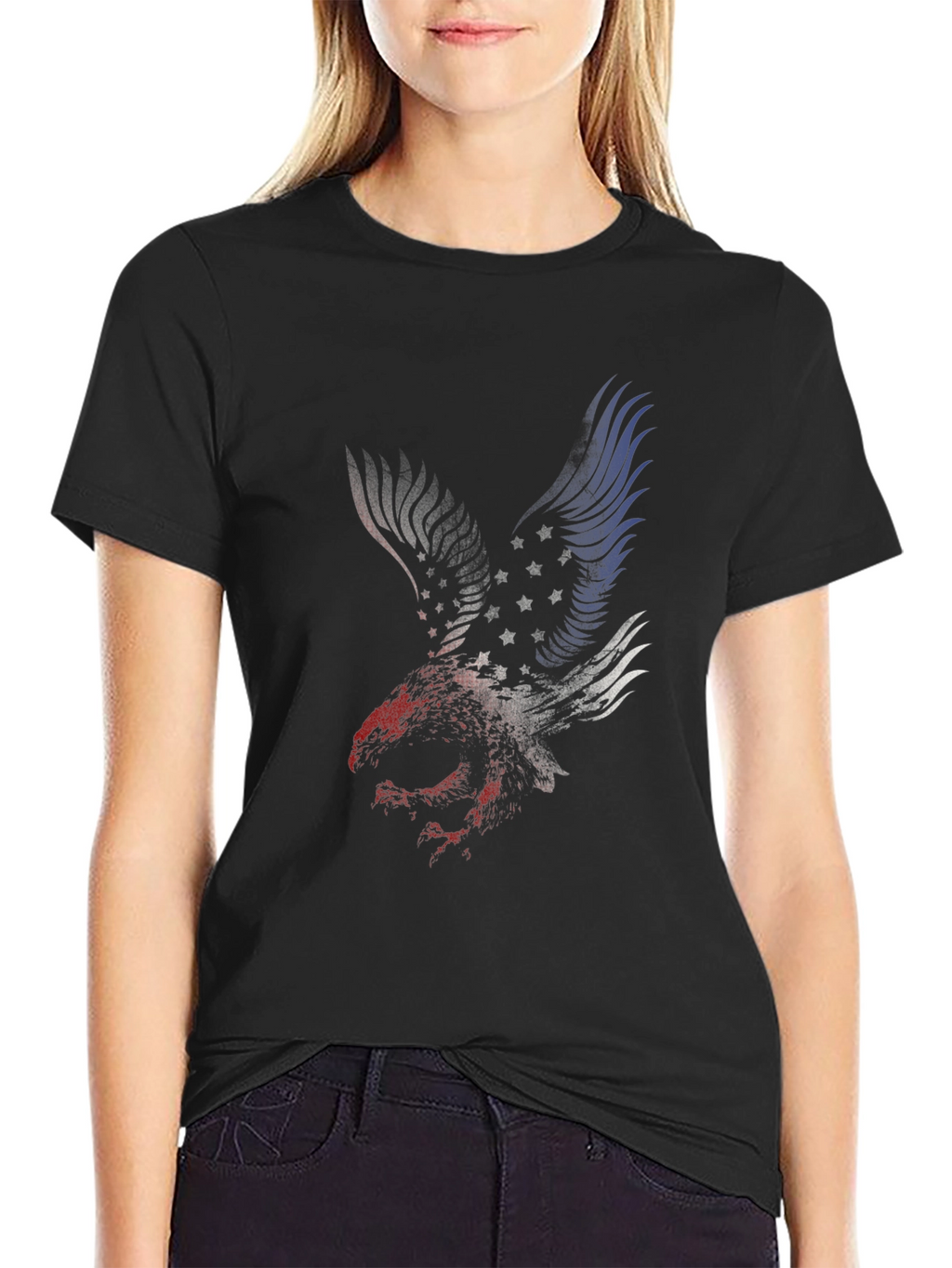 American Eagle Graphic Tee - Patriotic T-Shirt