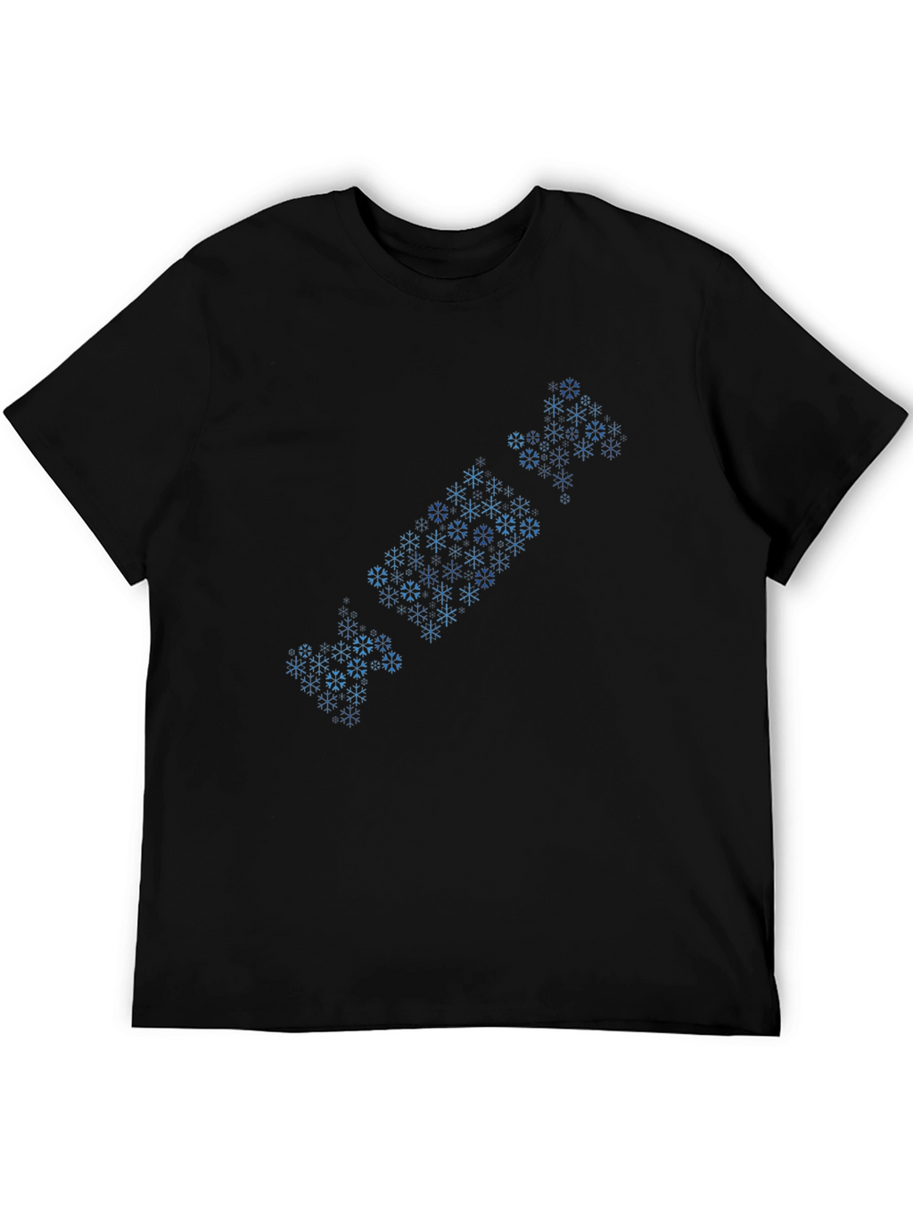 Geometric Candy Snowflake T-Shirt