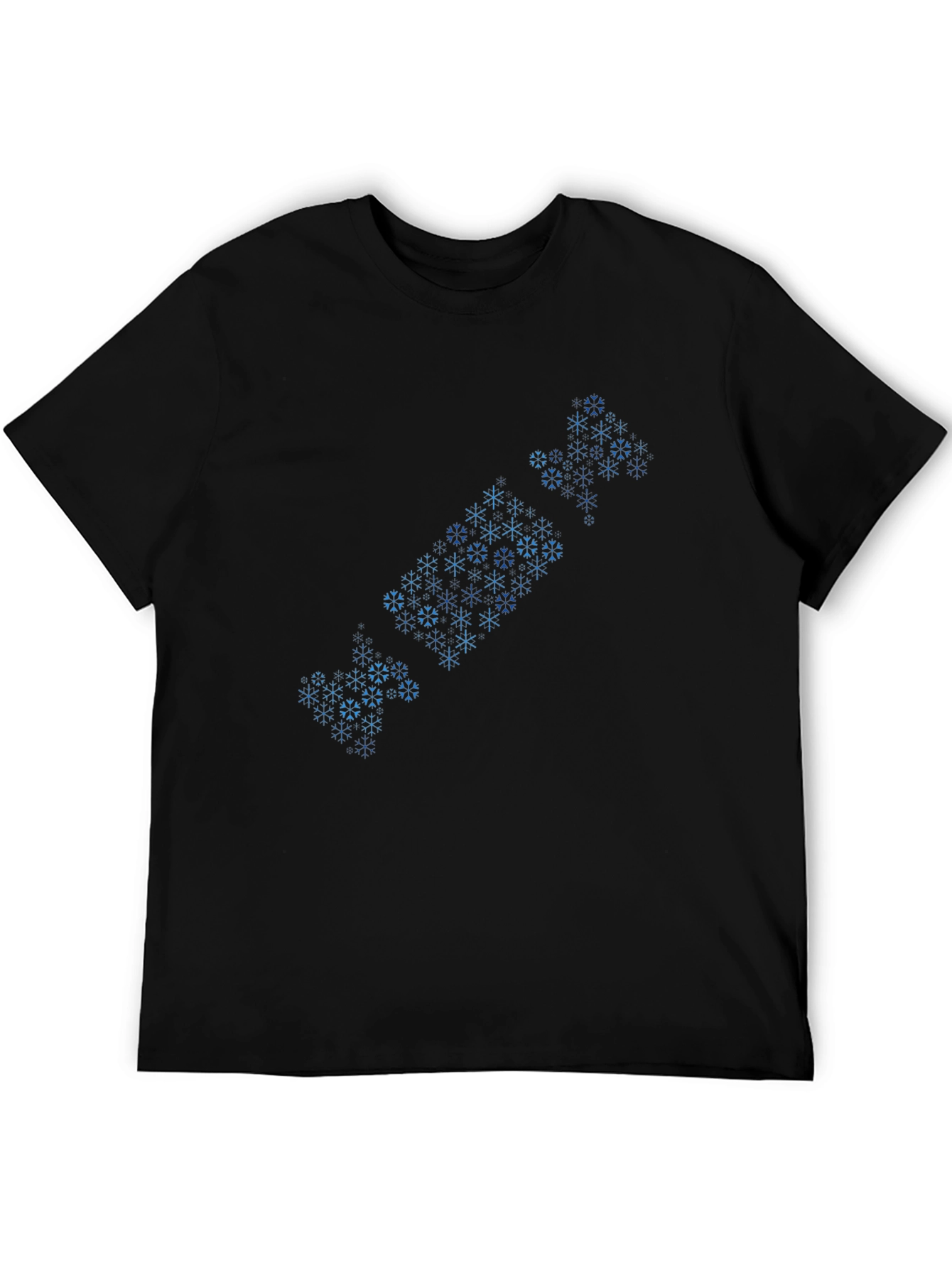 Geometric Candy Snowflake T-Shirt
