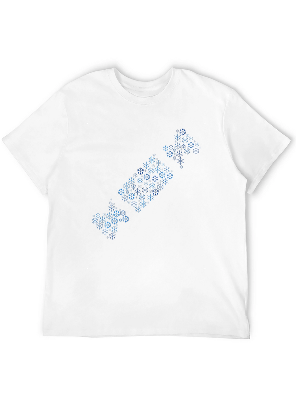 Geometric Candy Snowflake T-Shirt