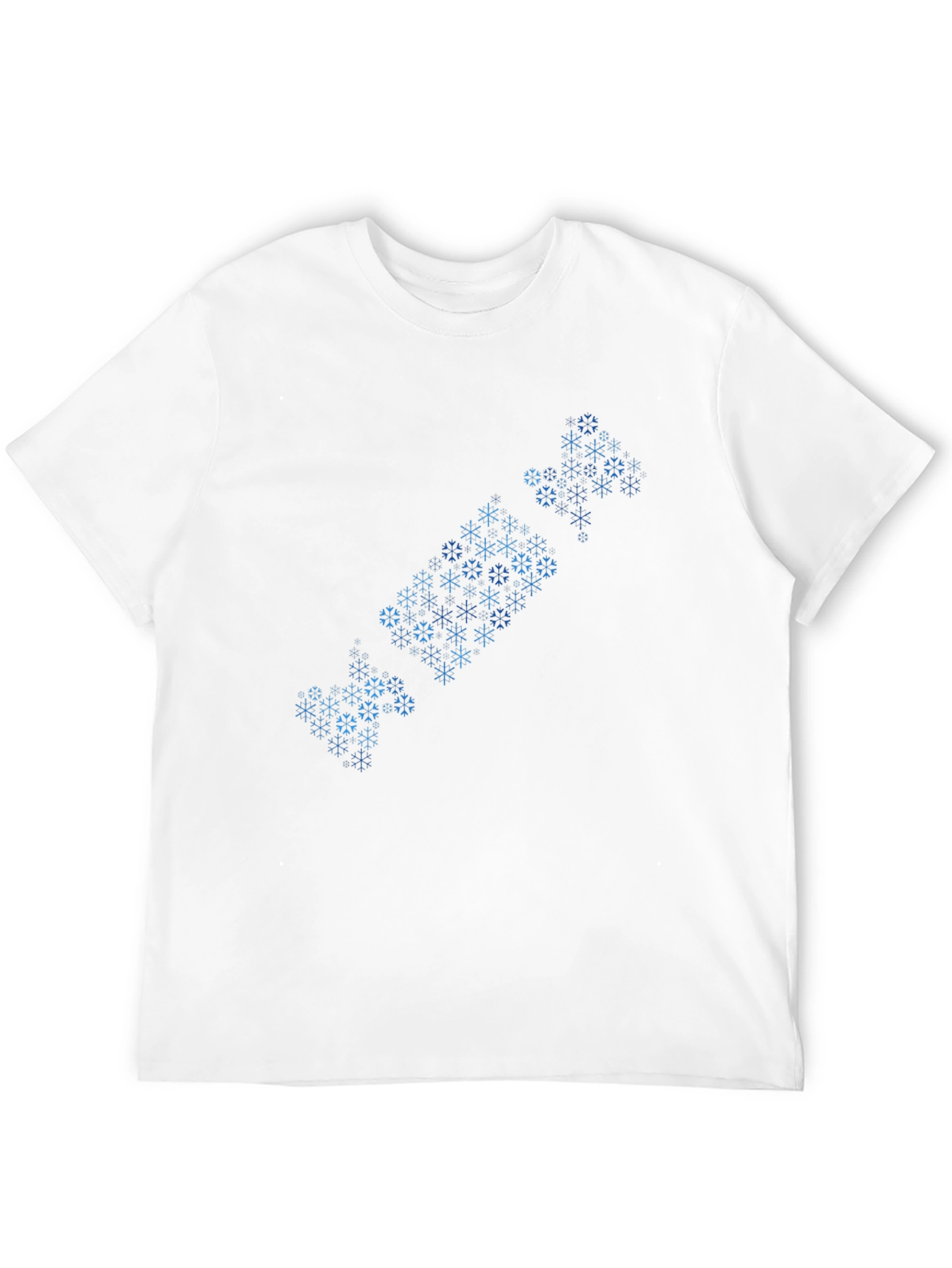 Geometric Candy Snowflake T-Shirt