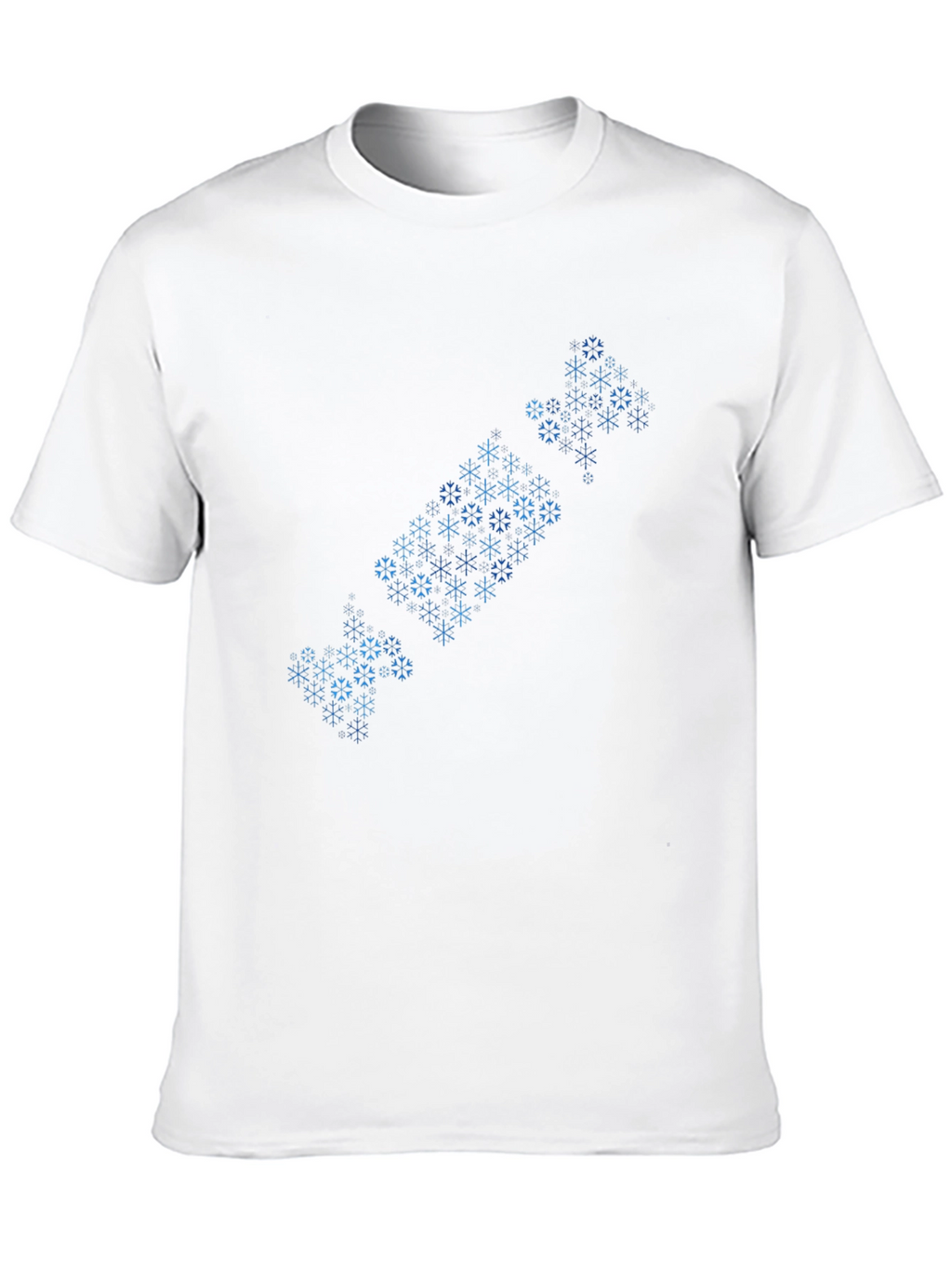 Geometric Candy Snowflake T-Shirt