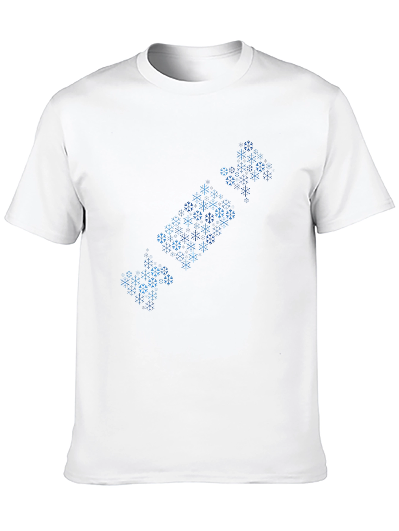 Geometric Candy Snowflake T-Shirt