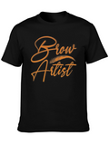 Brow Artist Graphic Tee - Unisex Cotton T-Shirt