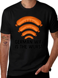 German WIFI Is The Wurst Graphic T-Shirt
