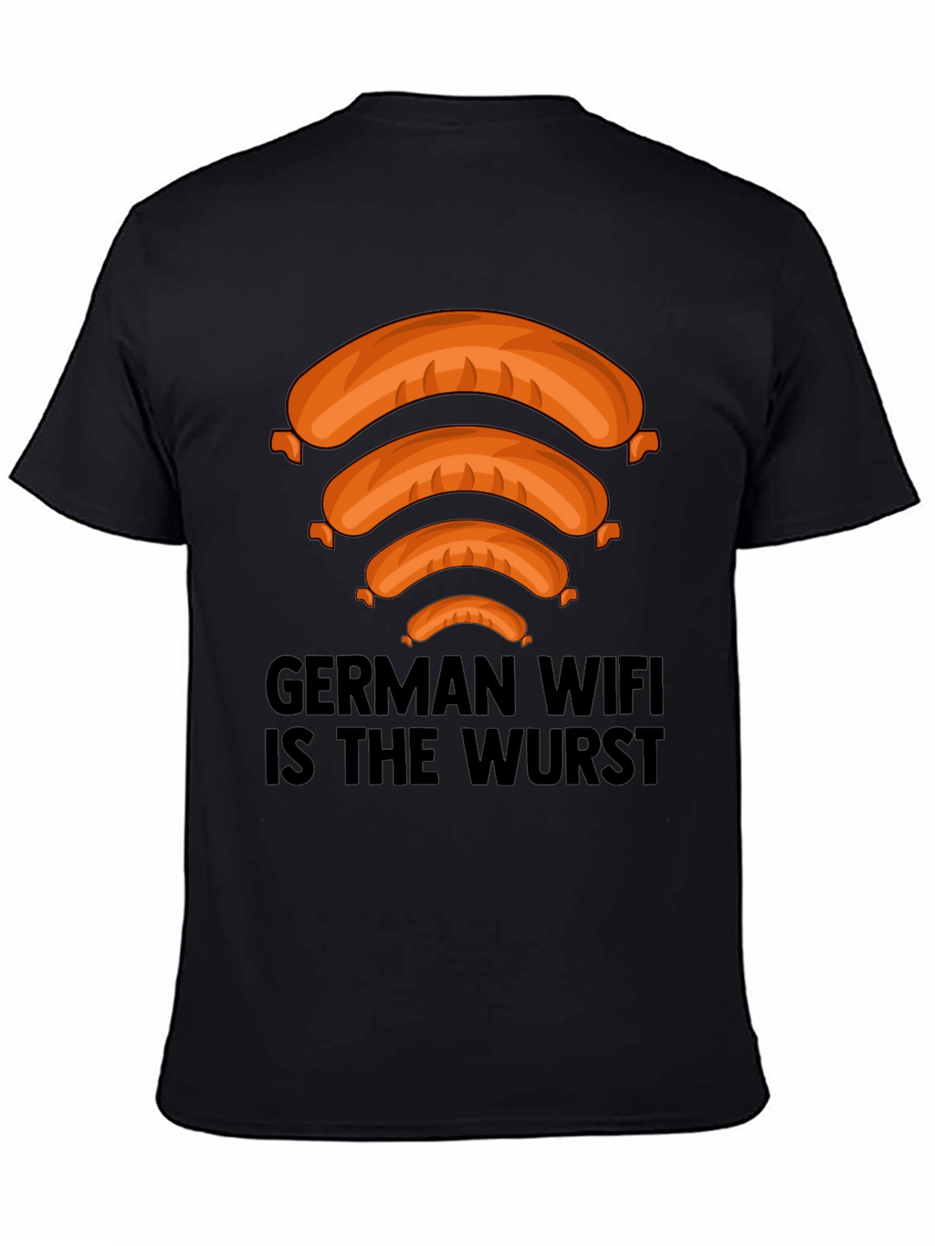 German WIFI Is The Wurst Graphic T-Shirt