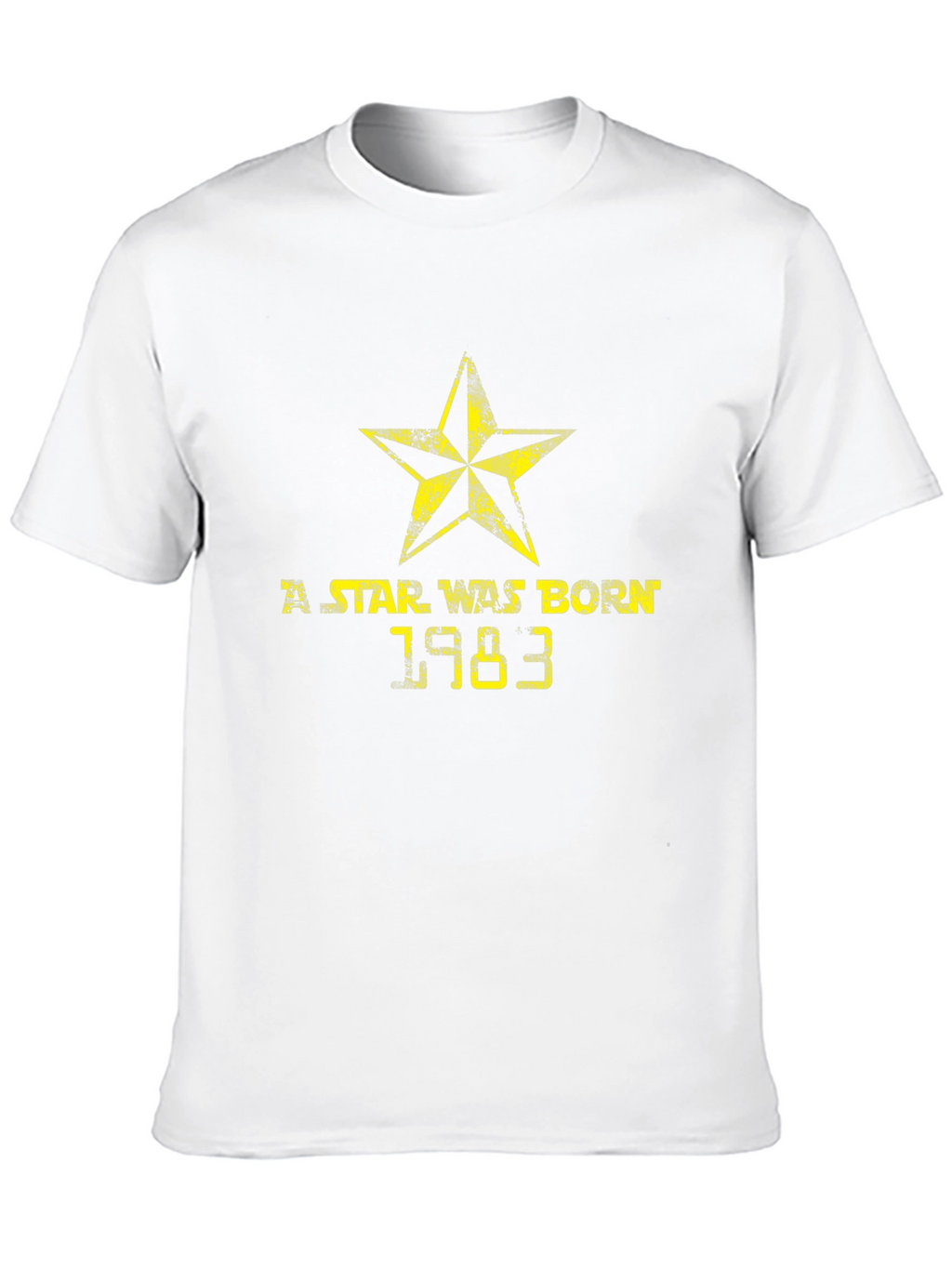 A Star Was Born 1983 Mens Black T-Shirt