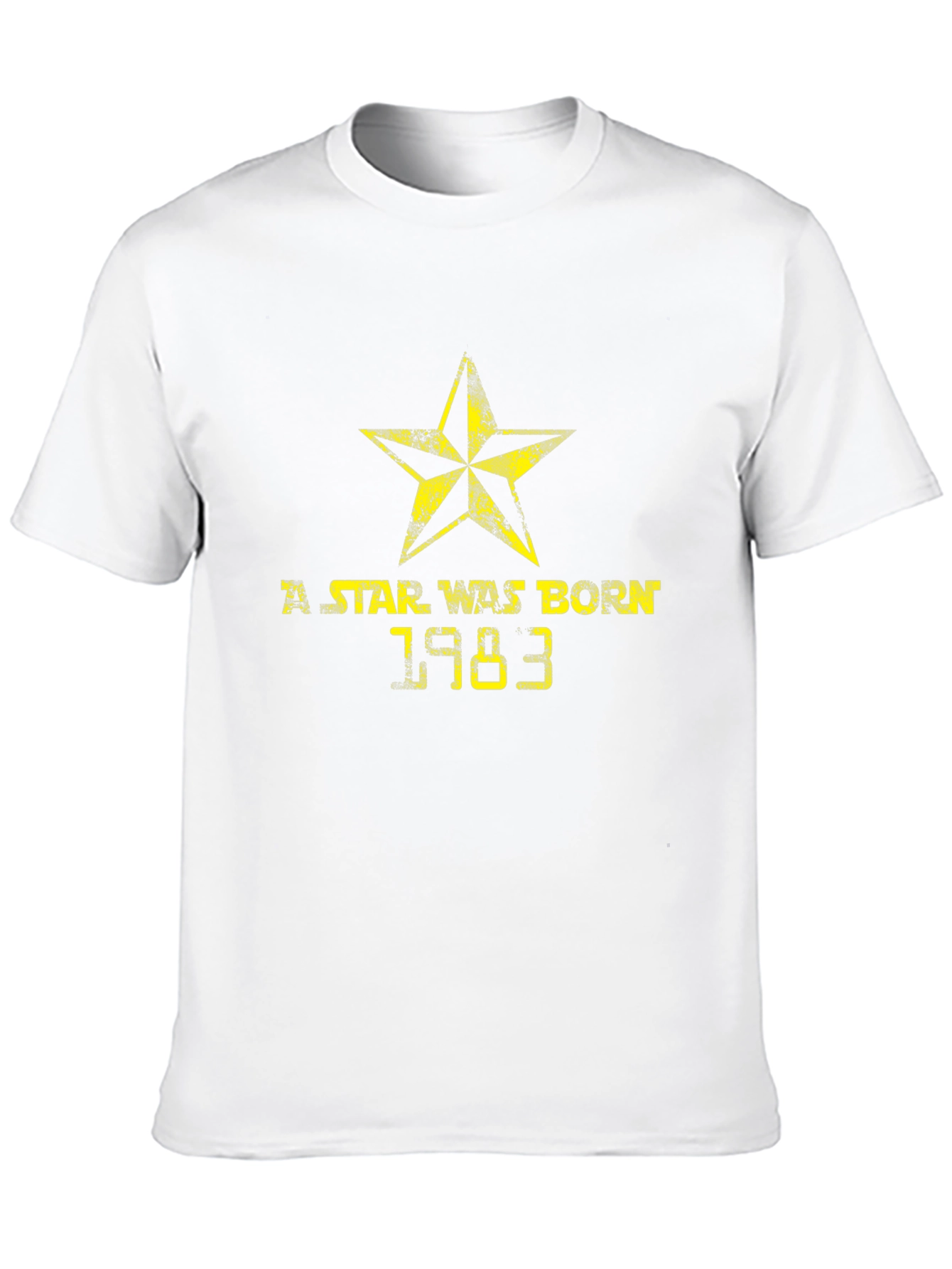 A Star Was Born 1983 Mens Black T-Shirt