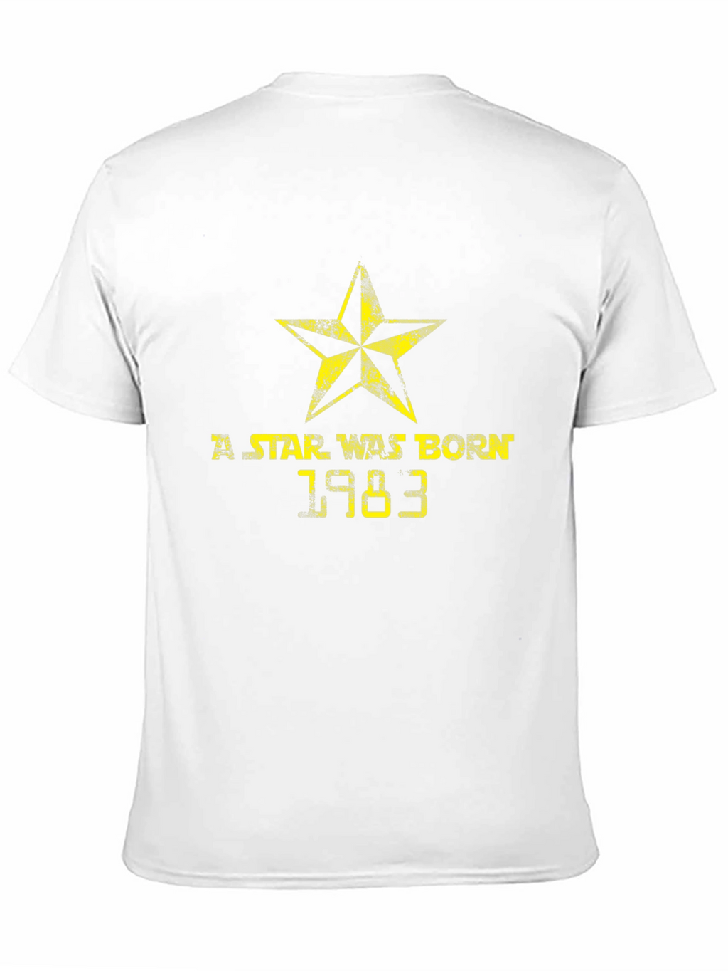 A Star Was Born 1983 Mens Black T-Shirt