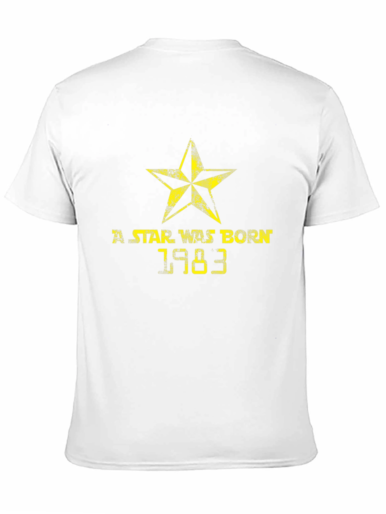 A Star Was Born 1983 Mens Black T-Shirt