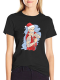 Tattooed Santa Claus Graphic Tee