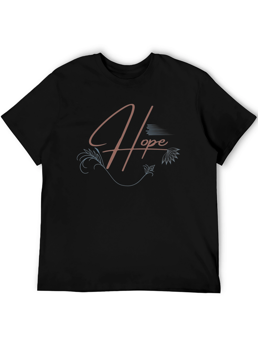 Hope Graphic Tee - Stylish Unisex Black T-Shirt
