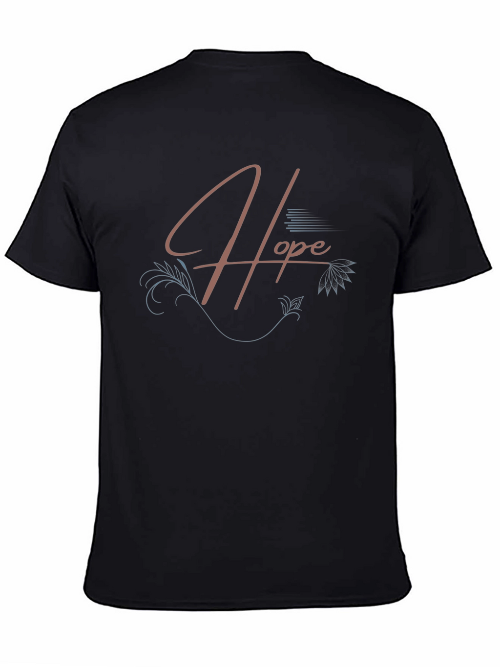 Hope Graphic Tee - Stylish Unisex Black T-Shirt
