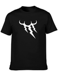 Lightning Bolt Graphic Tee - Modern Style