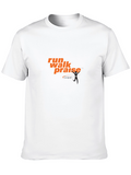 Run Walk Praise GospelFit Black T-Shirt