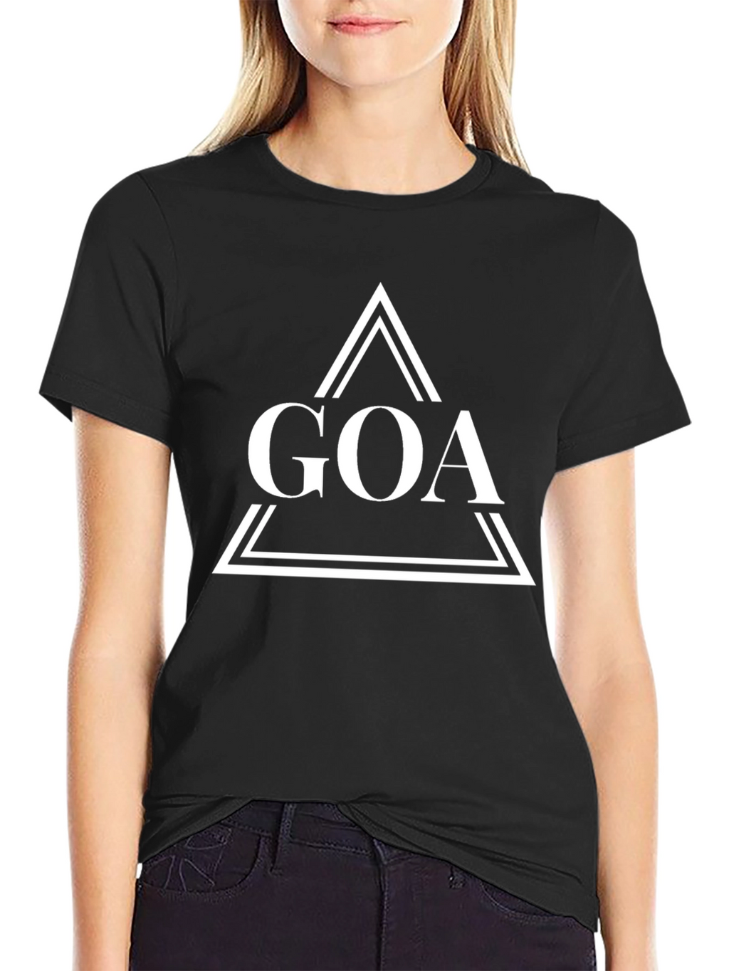 GOA Graphic Tee - Stylish Black Cotton T-Shirt