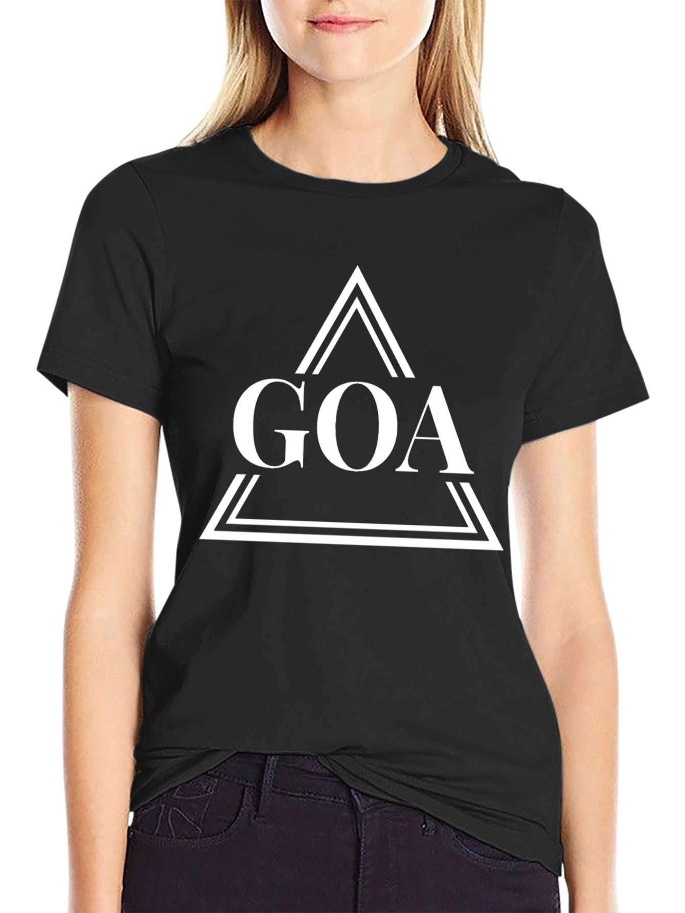 GOA Graphic Tee - Stylish Black Cotton T-Shirt