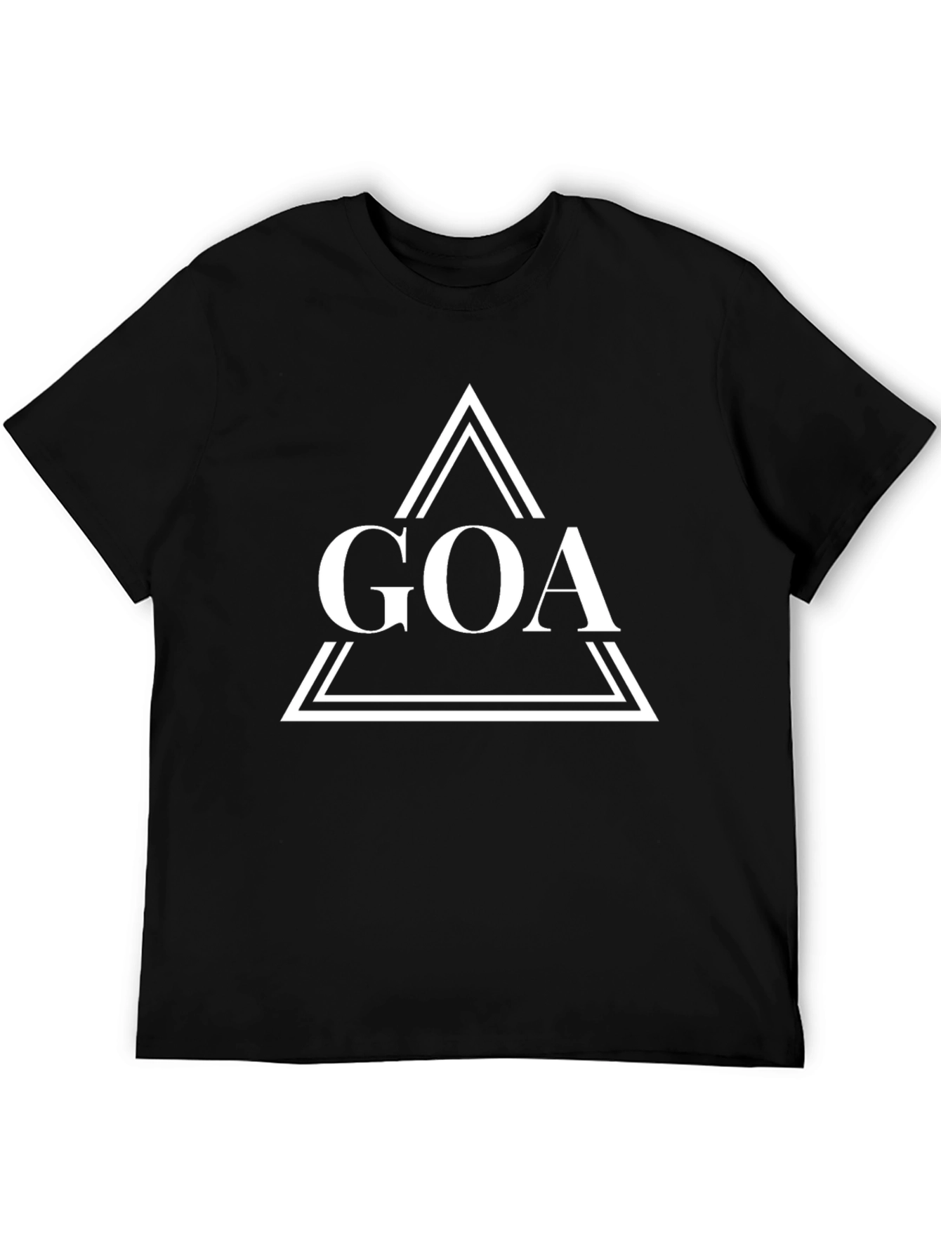 GOA Graphic Tee - Stylish Black Cotton T-Shirt