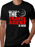 Travel Agent T-Shirt - Keep Calm Tee