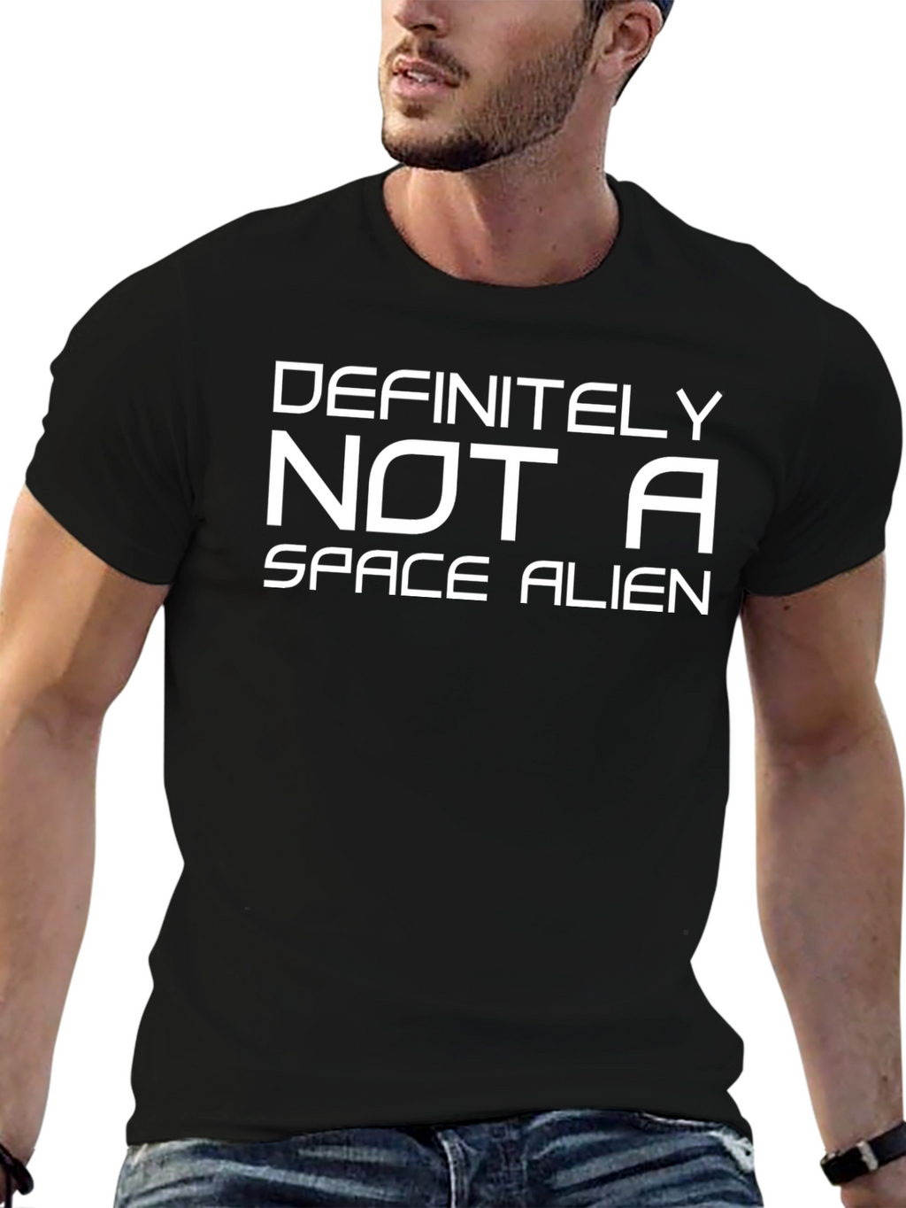 Definitely Not a Space Alien T-Shirt