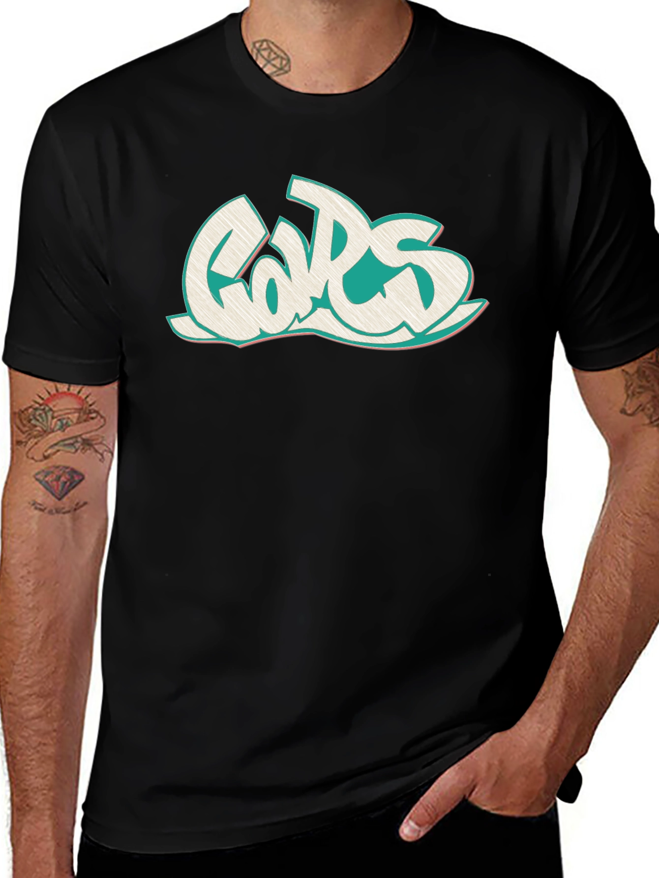 Cool Graphic T-Shirt - Abstract Design