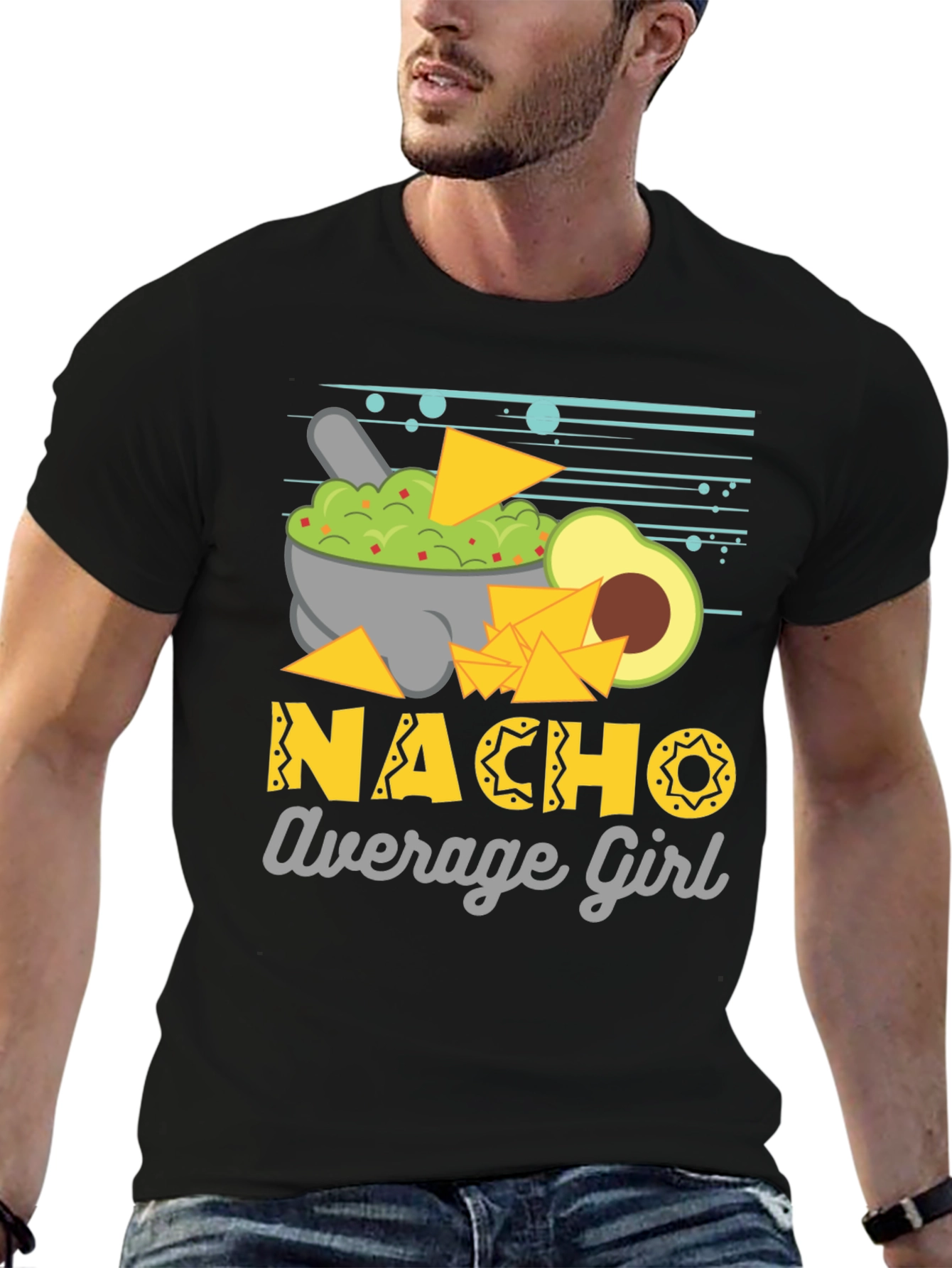 Nacho Average Girl Graphic T-Shirt