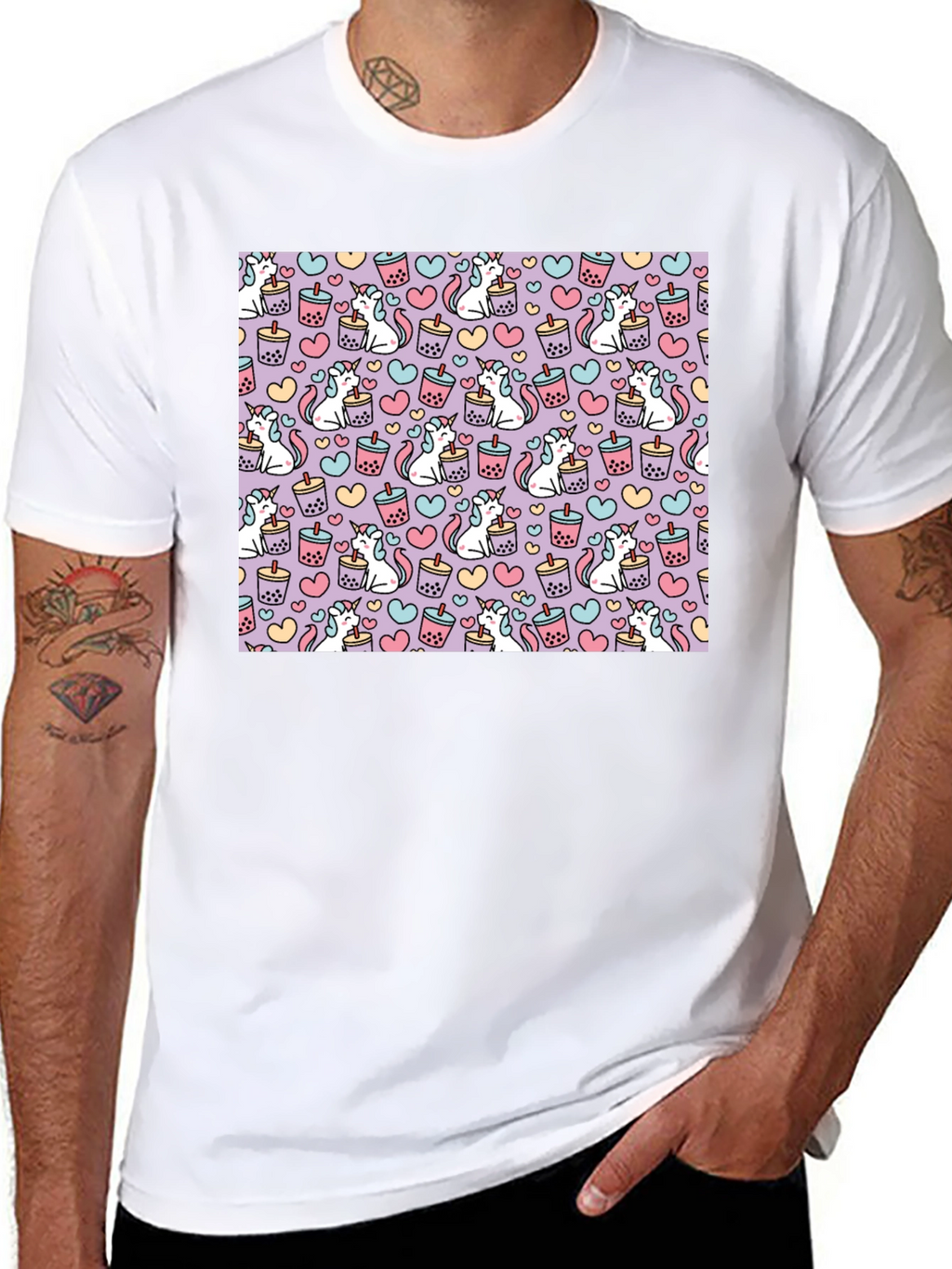 Unicorn Bubble Tea Graphic Tee