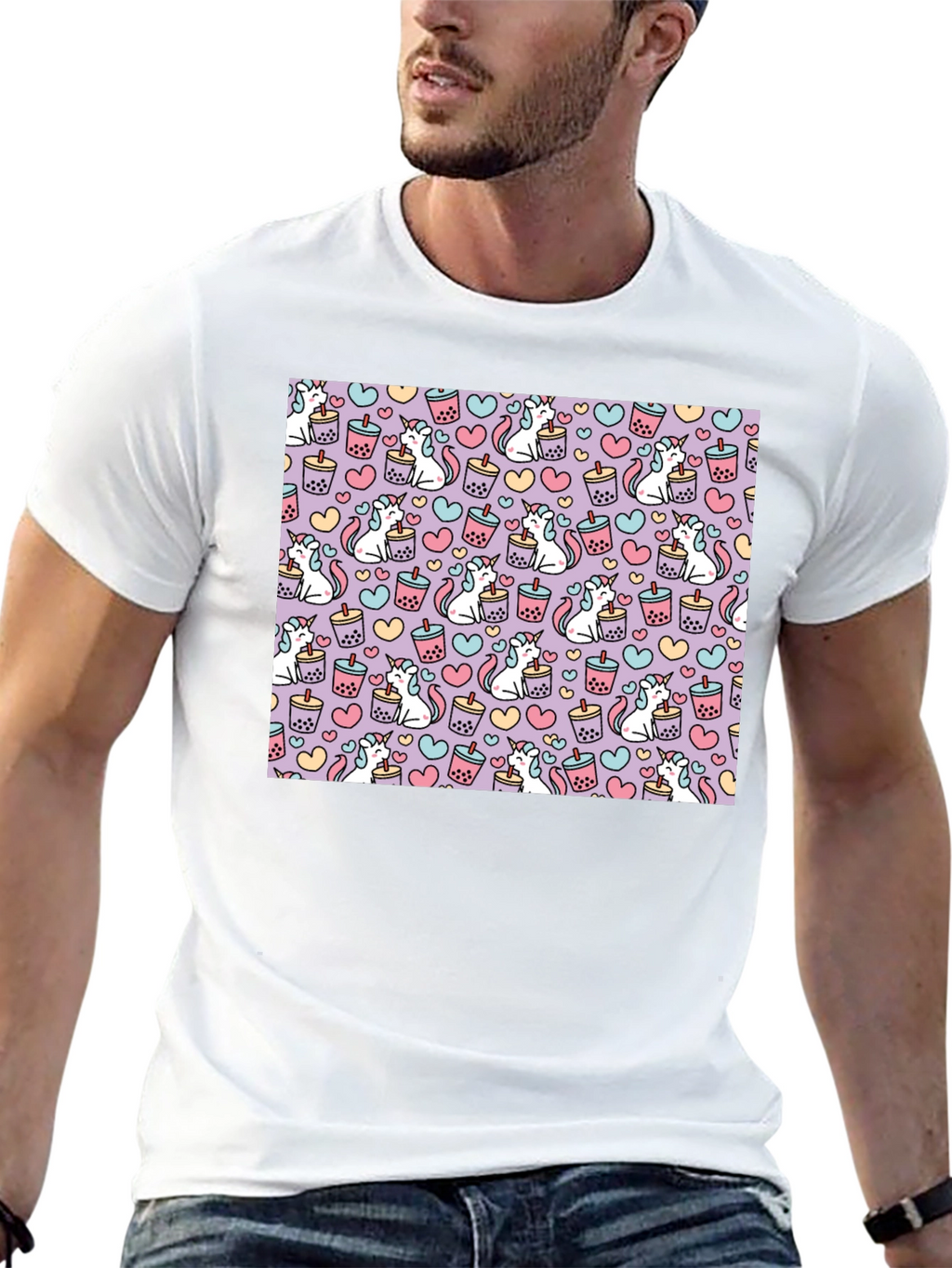 Unicorn Bubble Tea Graphic Tee