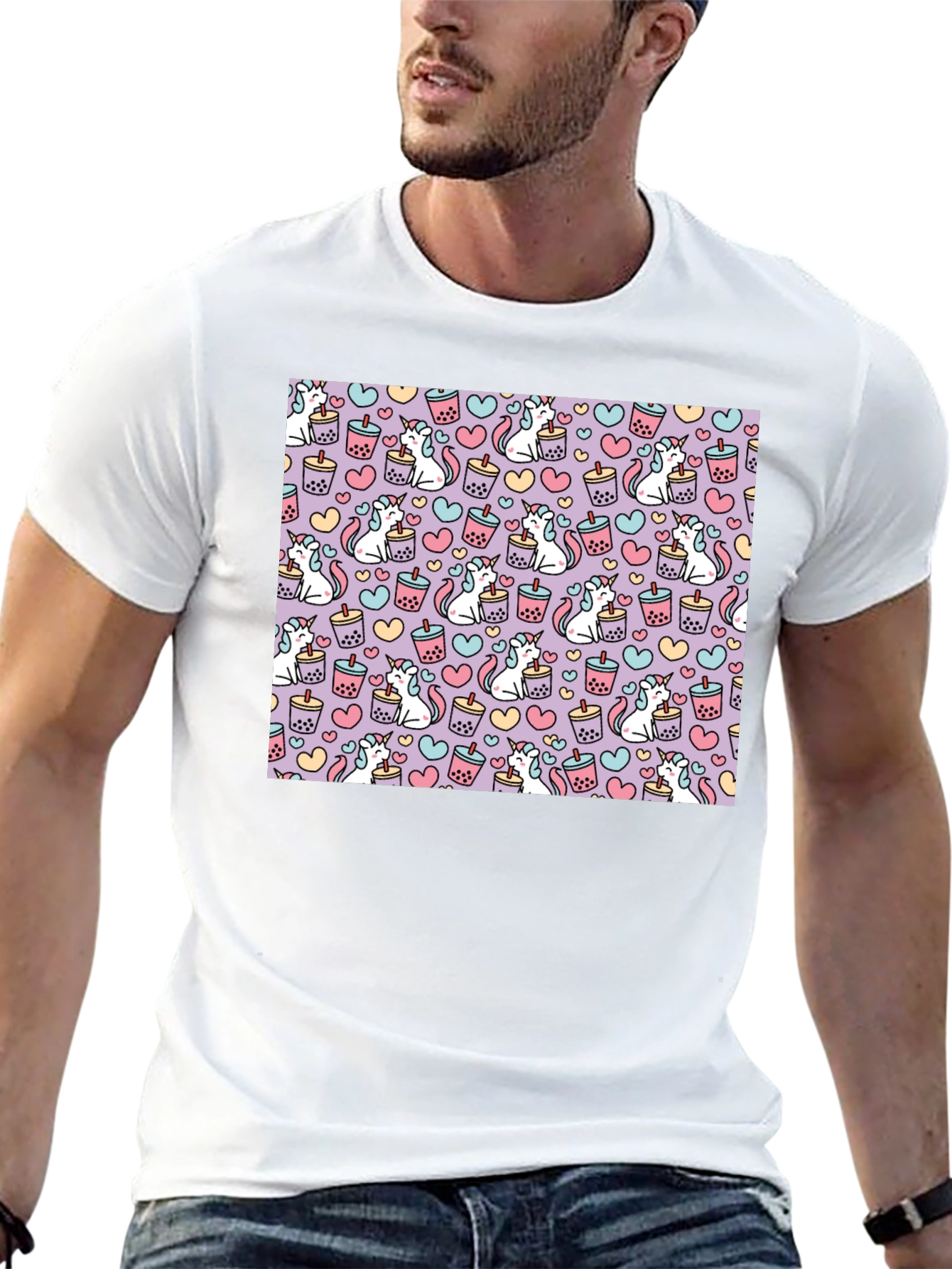 Unicorn Bubble Tea Graphic Tee